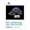 Clear Cam Gear Cover Timing Belt Cover Turbo Cam Pulley For Honda 96-00 EK With PQY Sticker PQY6337