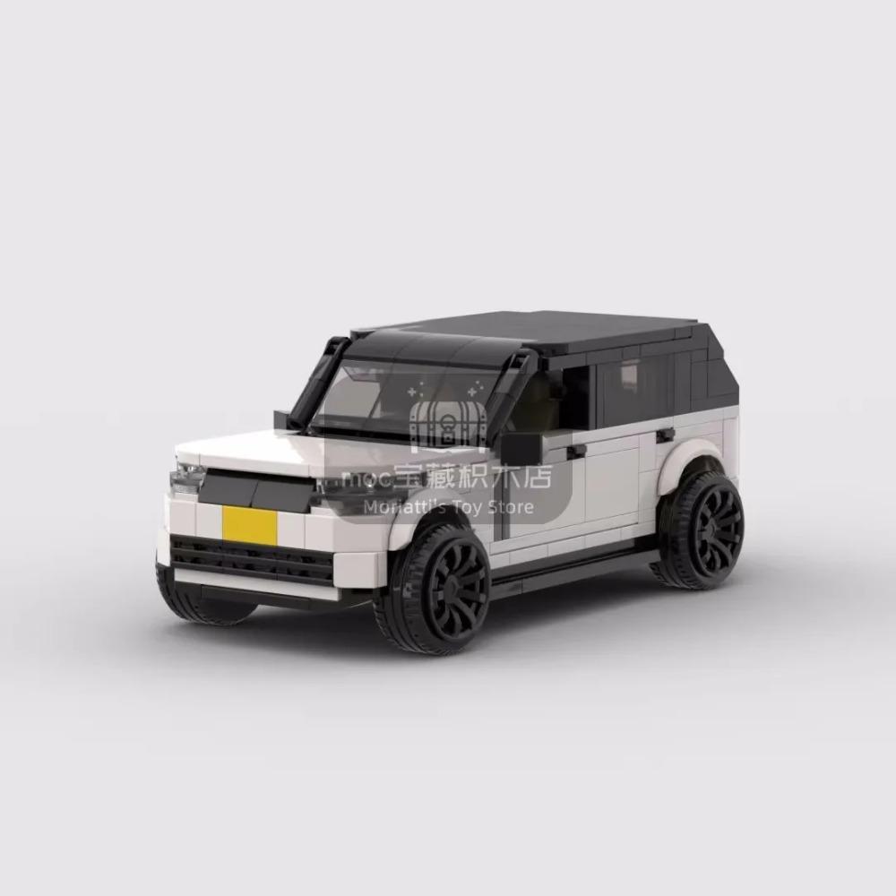 MOC SUV Městské Auto Závodník Klasické Terénní Stavebnice Cihla Závodní Super Technika Kreativní Garáž DIY Sada