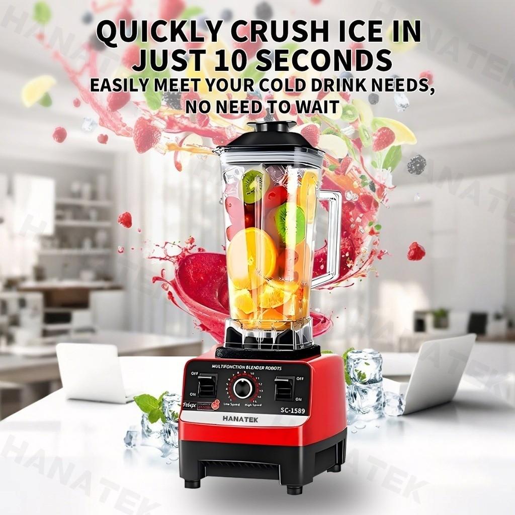 ArcticBreeze Versatile High-Power Blender Perfect For Making Shakes Soy Milk, Ice Crushing Fresh Juicing Smoothie Maker Kitchen Appliance