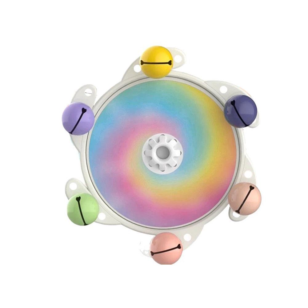 

Parakeets Bird Cage Accessories Lightweight Parrot Spinner Toy Spinning Rattle Funny for Budgies Small Birds Bird Toys