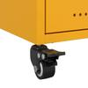 Nightstand Mustard Yellow 36 x 39 x 43.5 cm Steel