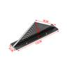 Car Rear Bumper Shark Fin Diffuser Splitter Lip For Dodge Journey Peugeot 3008 Lada Granta VW Polo Jeep Compass Subaru Iimpreza
