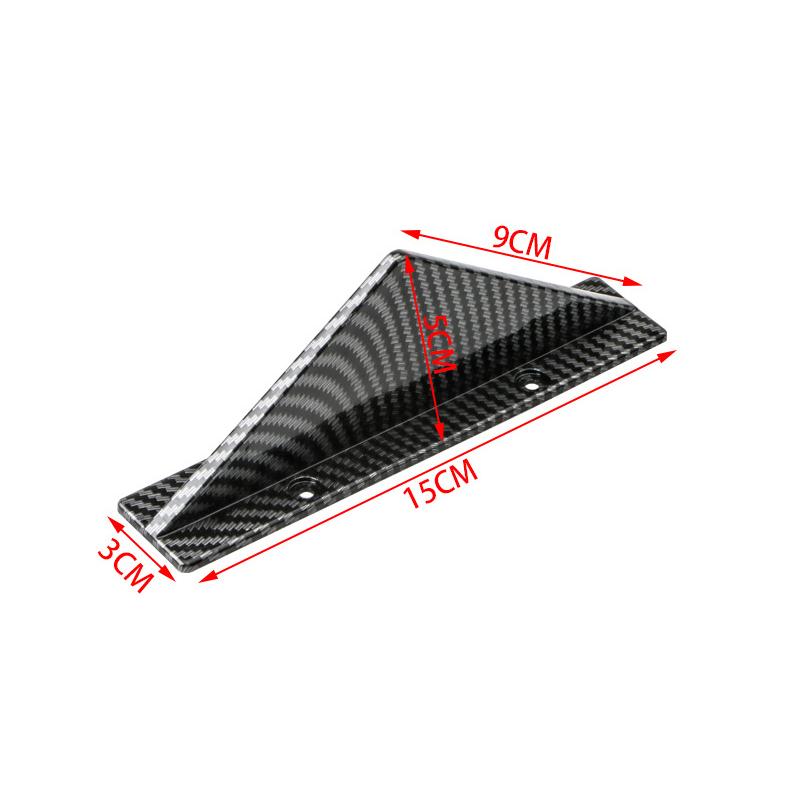 Car Rear Bumper Shark Fin Diffuser Splitter Lip For Dodge Journey Peugeot 3008 Lada Granta VW Polo Jeep Compass Subaru Iimpreza