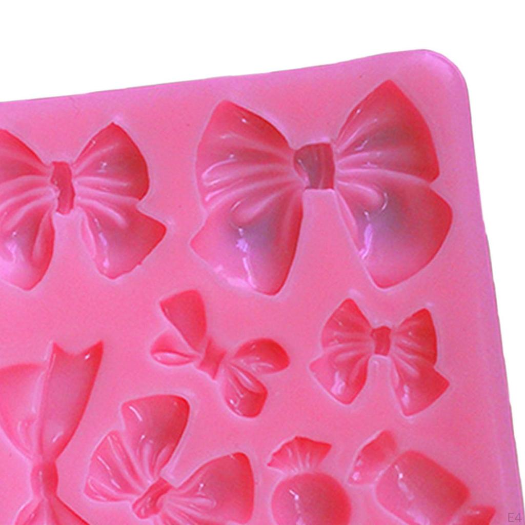 3D Bow Tie Silicone Model Fondant Supplies Statue DIY Art Crafts Plaster Crafting Epoxy Resin