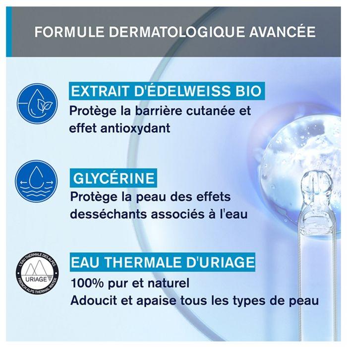 Uriage Mousse d'Eau Nettoyante Démaquillante 150 ml