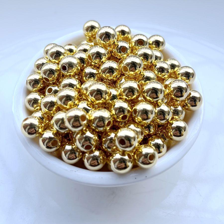 100 třpytivých 8mm korálků vhodných pro DIY výrobu šperků, ruční výrobu, sváteční dekorace, ozdobu šatů