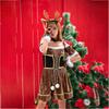 Christmas Reindeer Women Costume Fashion Cosplay Party Deer Fancy Outfit Dress