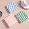 Kitchen Supplies Thickened Absorbent Dishtowels Household Cleaning Can Not Shed Hair Scouring Cloth Bamboo Fiber Rag