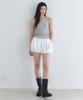 LAMINEZ Balloon String Shorts - Ivory