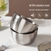 maxcook 304 Stainless Steel Insulated Soup Bowl with Lid