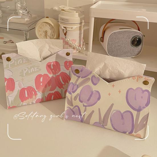 Luxury Multi-functional Storage Durable Desktop Napkin Dispenser Box Home Supplies Tissue Box