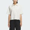 Adidas Sportswear SS25 Comfortable Soft Minimalist Casual Short Sleeve Shirt Women Tops White JN0700