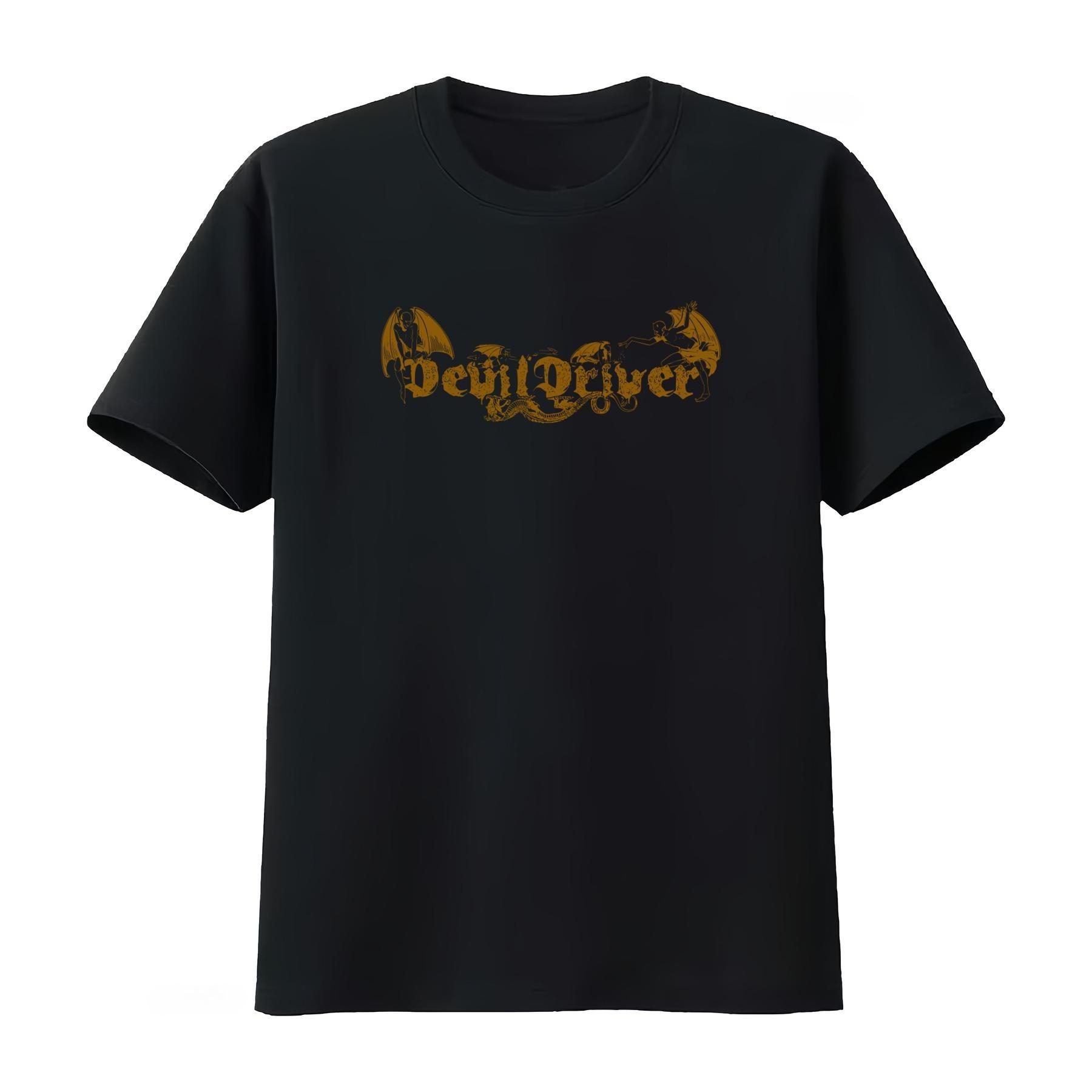 DEVILDRIVER Jumbo Reaper Band T Shirt for Bold and Edgy Design Stylish Soft Graphic Unisexs Clothing Women 2026 Summer New T Shirt S