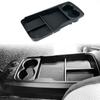 For Kia EV6 2026 2026 2026 Center Console Lower Organizer Tray Armrest Storage Box Cup Holder ABS Material Interior Accessories