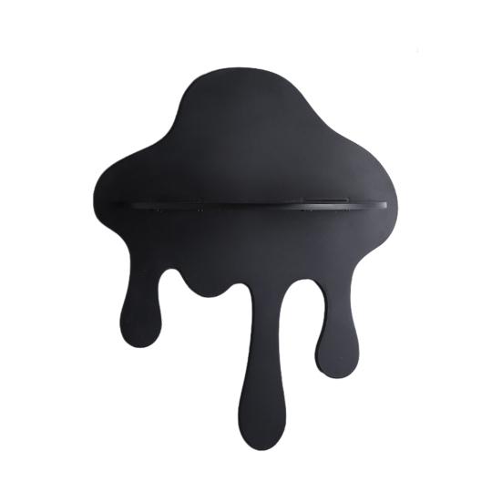 Cloud Floating Shelf Wall Mounted Shelf Decorative Small Cloud Floating Shelf for Potted Plants Figurines