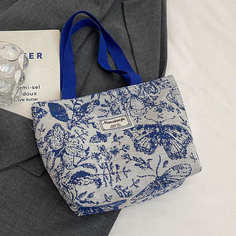 Large Capacity Single Shoulder Handbag for Women New Canvas Bag for Women Ins Versatile Shopping Commuter Tote Bag for Women