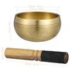 STOBOK Singing Bowl and Stick Set, Extra Small 8cm Singing Bowl, for Meditation, Healing, and Purification