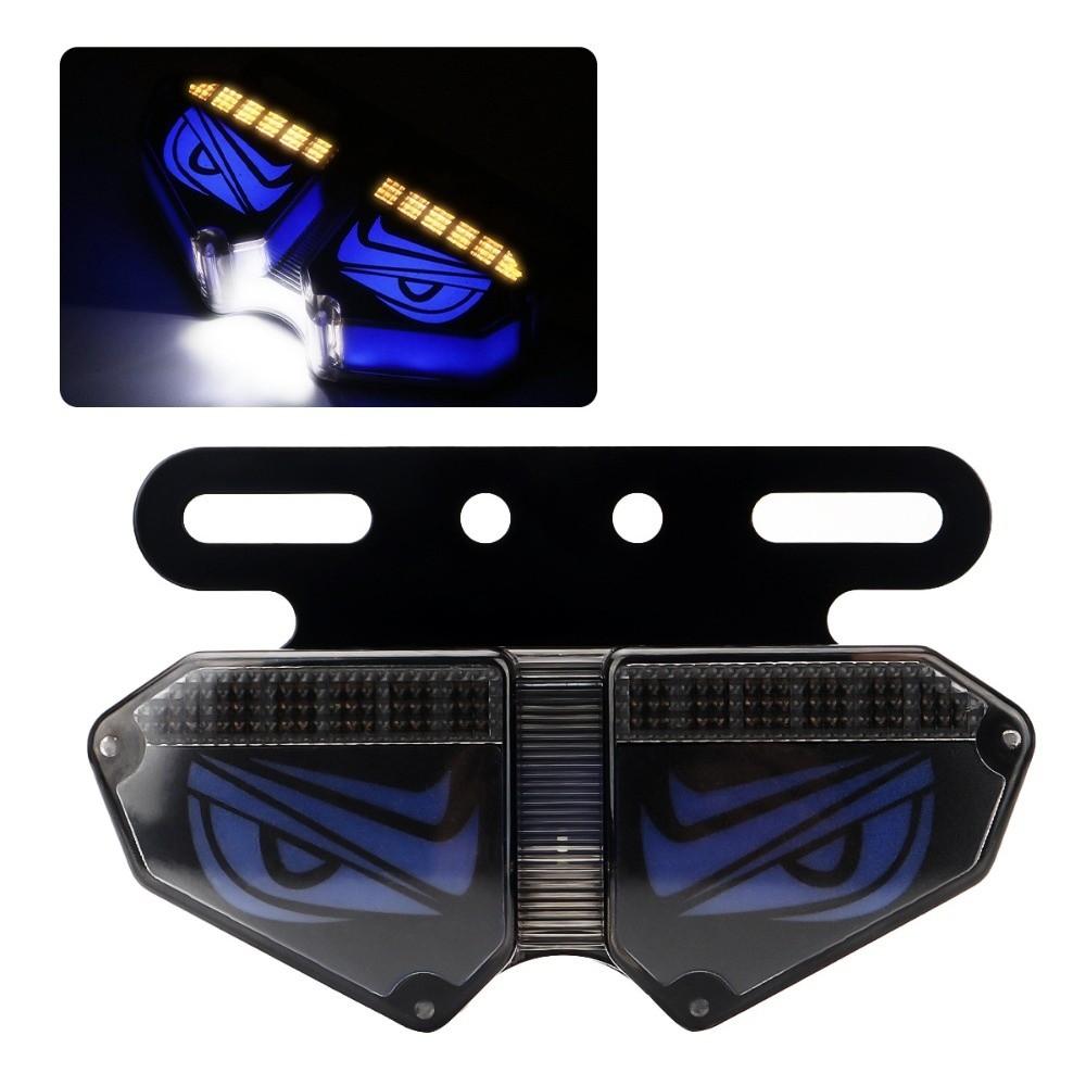 12-24V Truck Taillight Multi-Mode Side Signal Light Creative Safety Warning Lamps Car Decor