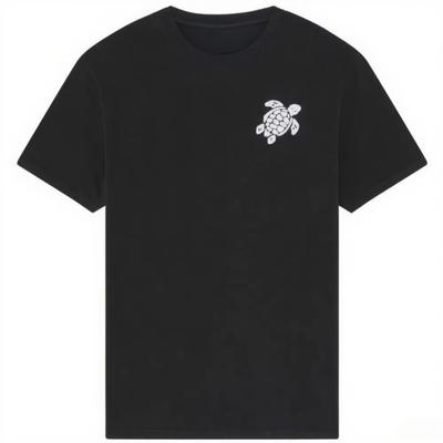 New Summer 2025 Fashion Trend Turtle Print T-shirt Loose and Casual Short-sleeved Cotton Sport Top for Men and Women