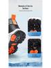 Children's Thickened High-Top Snow Boots for Boys - Warm, Cotton Lined, Cold-Proof Winter Shoes.