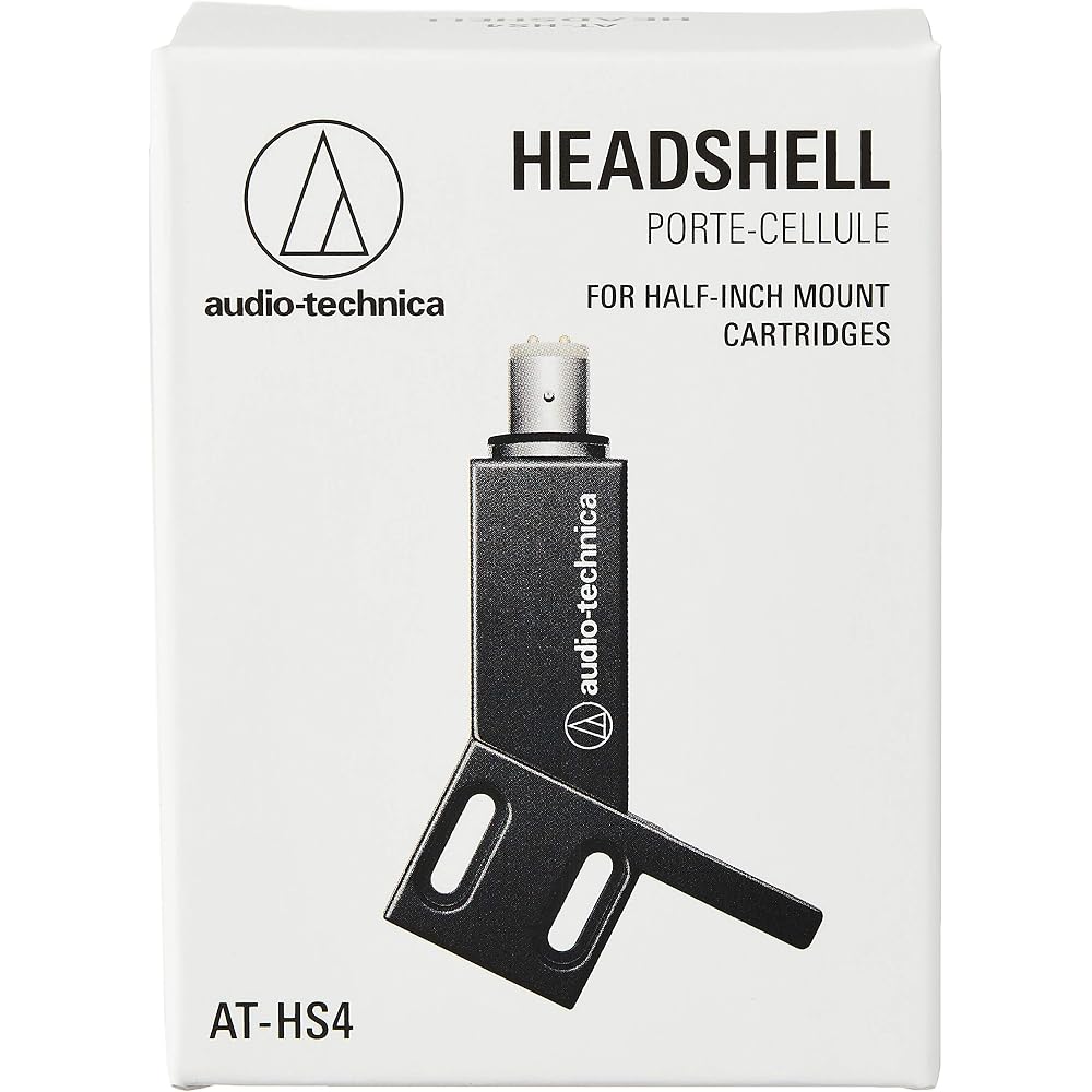 Audio Technica AT-HS4 Universal Turntable Head Shell, Black