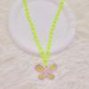 Acrylic Butterfly Pendant Choker Chain Necklace Elegant Fashion Accessories Pendant Necklace Suitable for Any Occasion