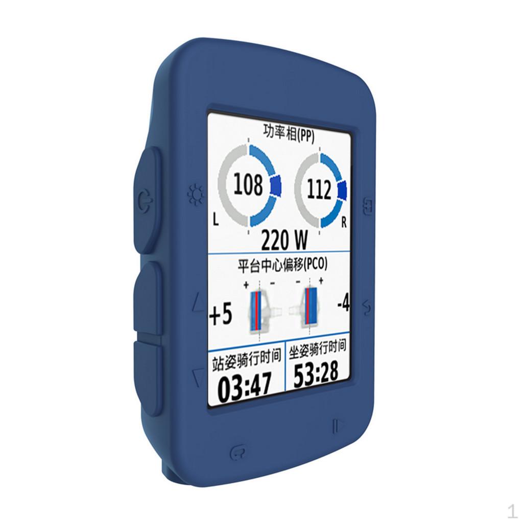 

Чохол Силіконовий Pr Edge 520 GPS Велокомп ютер ПК Темно-синій