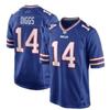 Buffalo Bills NFL Football Jersey 17 Josh Allen 14 Stefon Diggs Mens Cotton Sports Fan Apparel Game Day