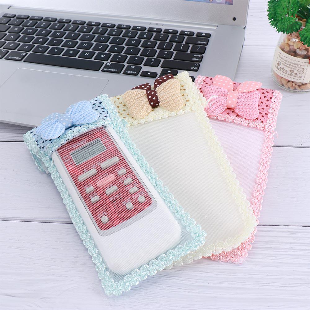 Cover 1PC for TV Remote Control Storage Bags Dust-proof Remote Control Cover Case Protective Bag