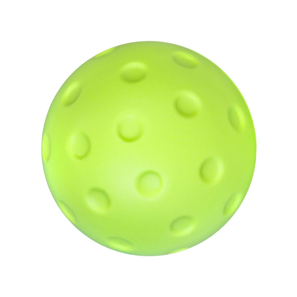 Indoor Pickleball Practice Balls Light Weight Training Balls Quiet PU Foam Pickleball for Indoor or Outdoor Practice
