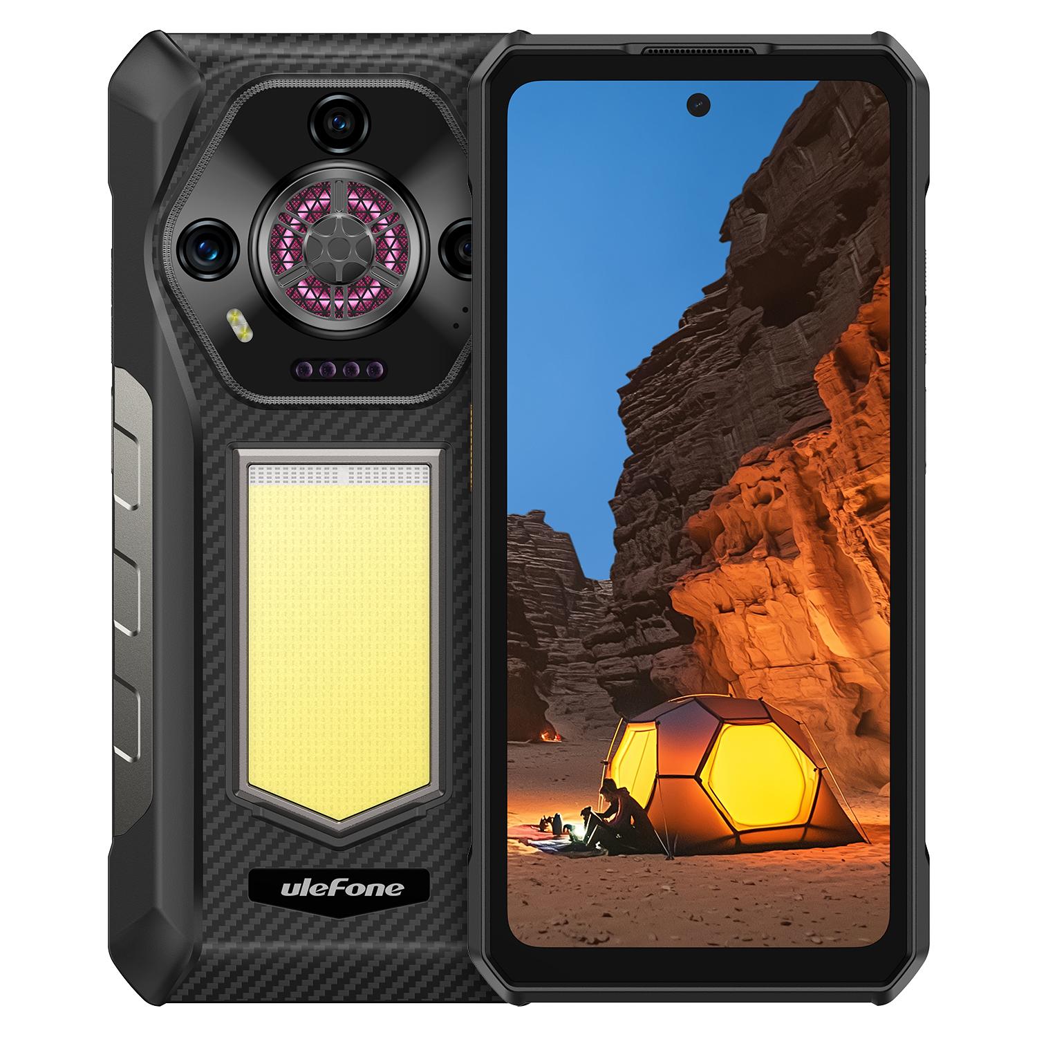 

Ulefone Armor 30 Rugged Phone 12800mAh 24GB+512GB Smartphone 120Hz Android 15 NFC Night Camera Global Version Mobile phone чорний