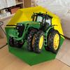 1 Stück Traktor grüner Regenschirm-8-Rippen verstärkt tragbar faltbar Reise geeignet für alle Jahreszeiten Outdoor täglicher Gebrauch-J378