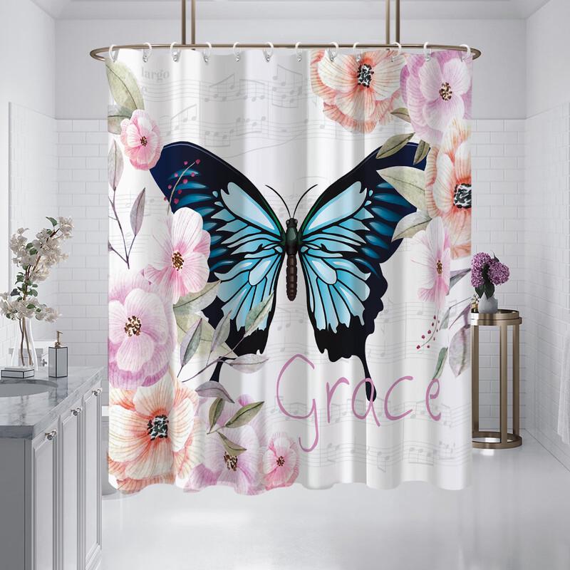 Yicheng Thickened Waterproof Shower Curtain