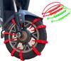 [2024 Upgraded Version] Motorcycle Tire Chain, Bike Snow Chain, Set