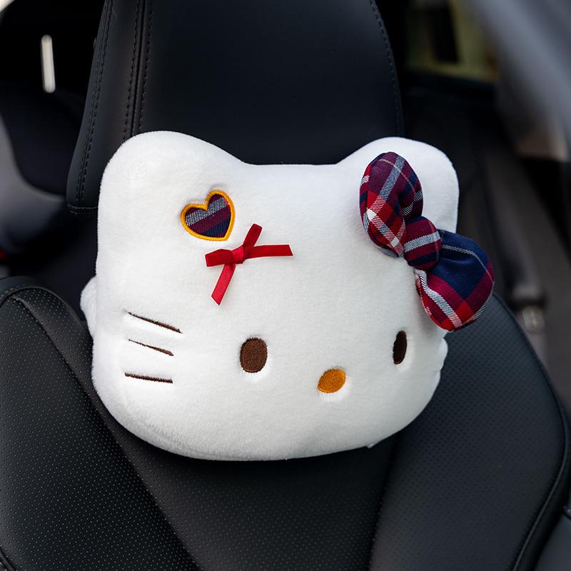 Hello Kitty Car Neck Headrest Pillow Accessories Automobiles Seat Neck Rest Auto Seat Head Support Neck Protector Gifts
