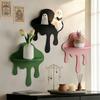 Modern Art Cloud Wall Storage Shelf With Abs Material For Living Room Organization