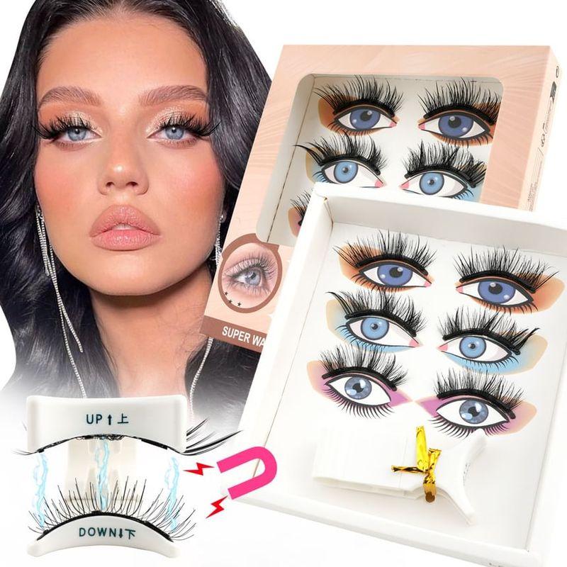 Lashie - Curl Magnetic Glue-free Multipack False Eyelashes