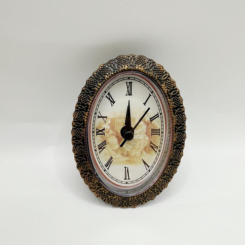 DIY Quartz Clock Insert Movement Roman Numeral Replacement Vintage