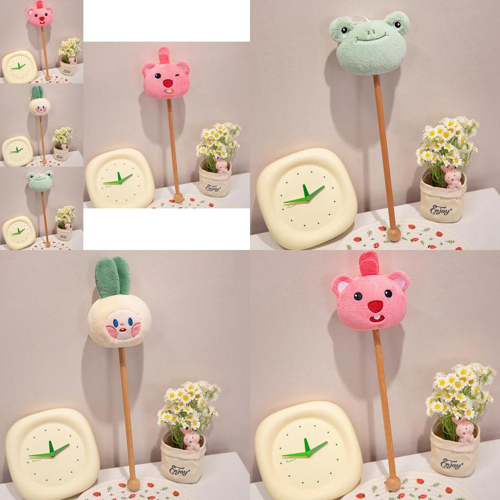 Big Mouth Animal Plush Toy Stick Cute Practical Girl Pendant Hammer Stick Doll