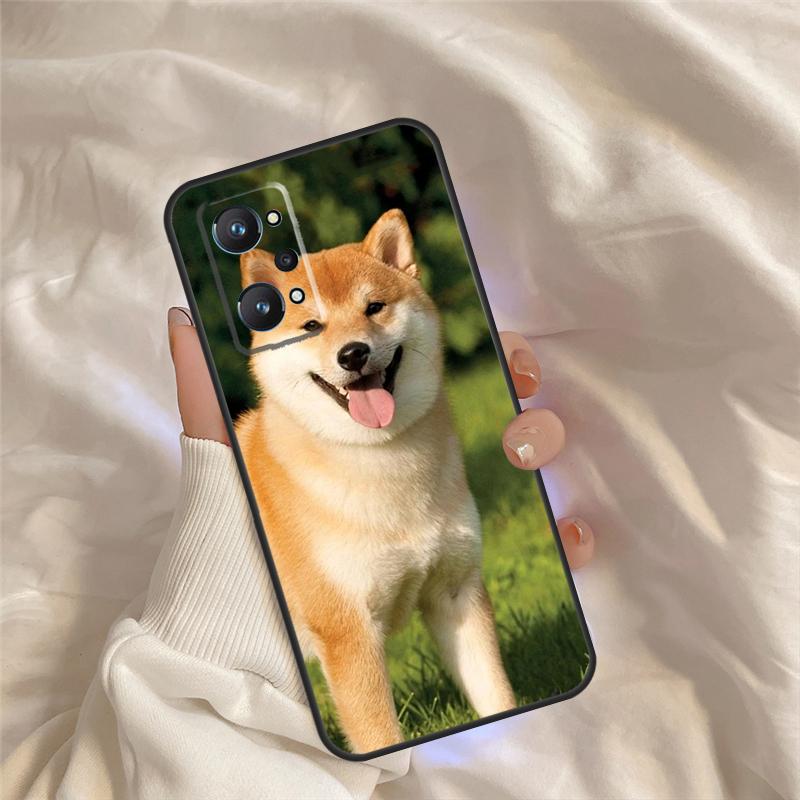 

Animal Shiba Inu Dog Case For Realme 15 14 11 12 13 Pro Plus C65 C67 C71 C63 C61 C55 C51 C53 C35 C75 GT6 GT7 Pro Realme GT6