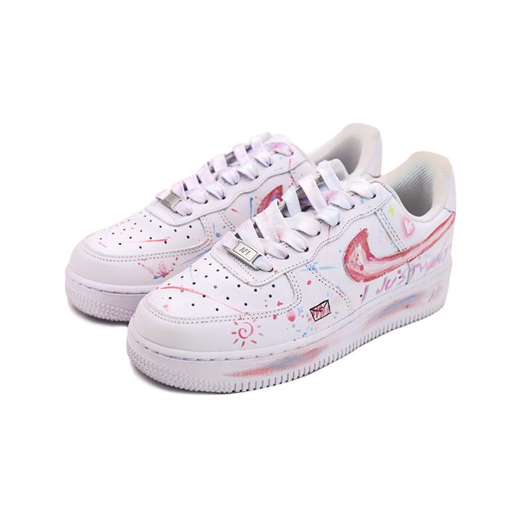 Nike Air Force 1 Air Force 1 Leather Coverage Thermal Coverage Low top Skateboard Shoes GS White DH2920-111(TeamS-)