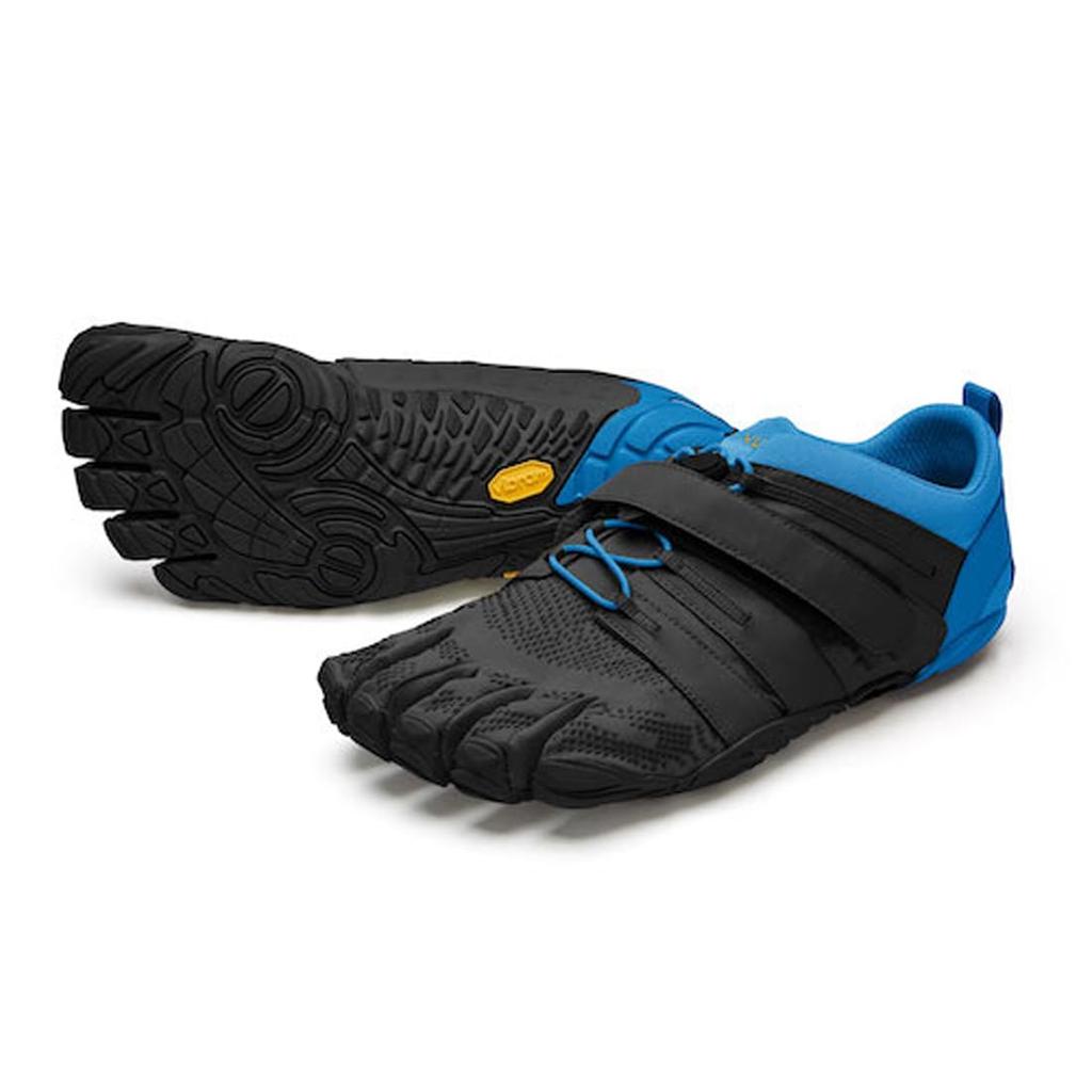 Vibram FiveFingers Shoes for and Size EU44 Men's V-Train 2.0 Five-Finger Training, Exercise, Running, 20M7703, Black/Blue, (27.5cm) [Used]