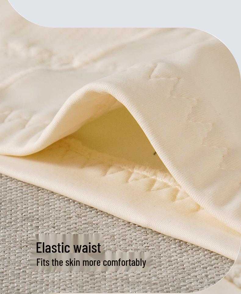 High-waisted Slimming Silk Underwear: Tummy Control & Butt Lifting