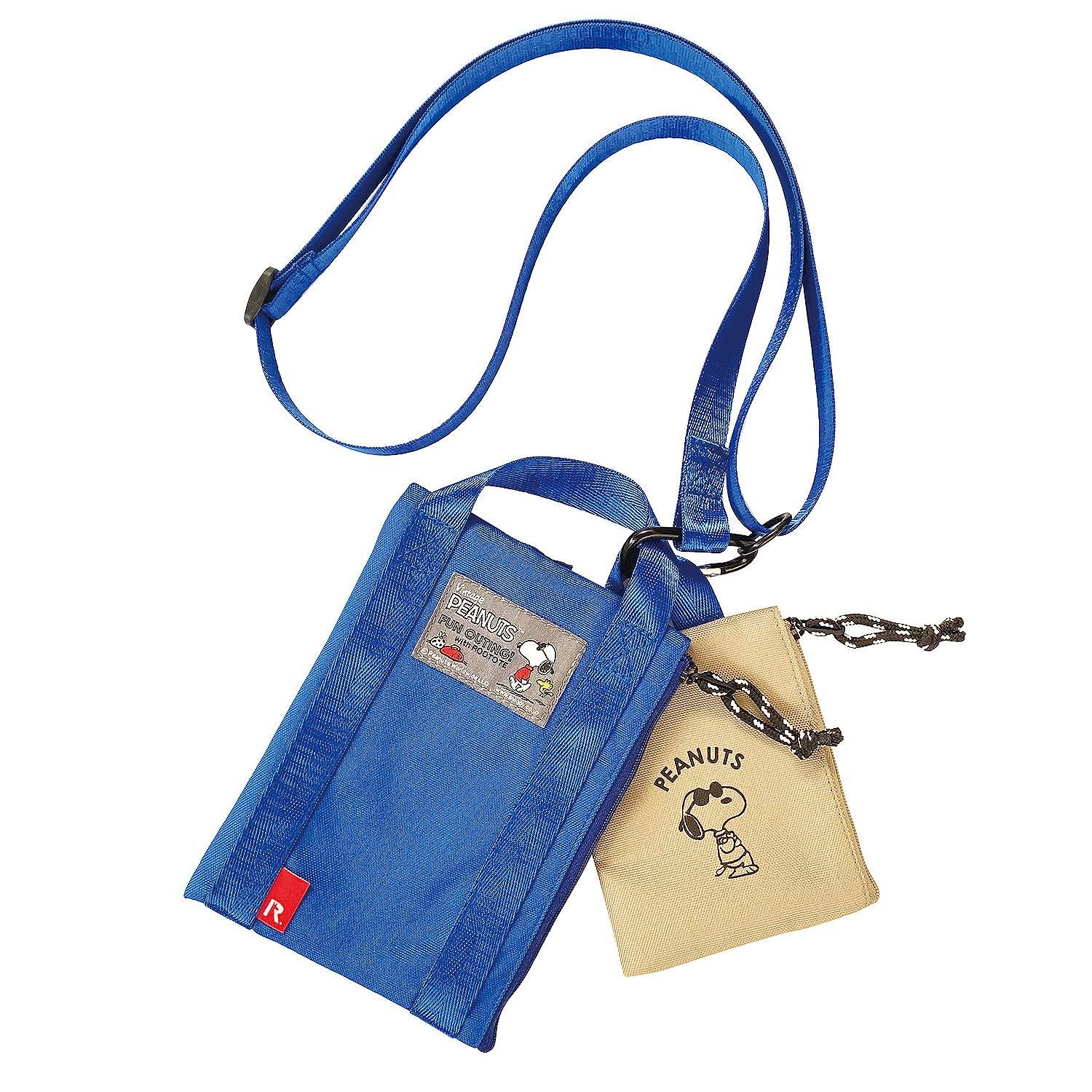 

8325 Ремешок с сумкой-тоут Snoopy SNOOPY IP Lanyard PEANUTS 8K [Rootote] (синий) синий