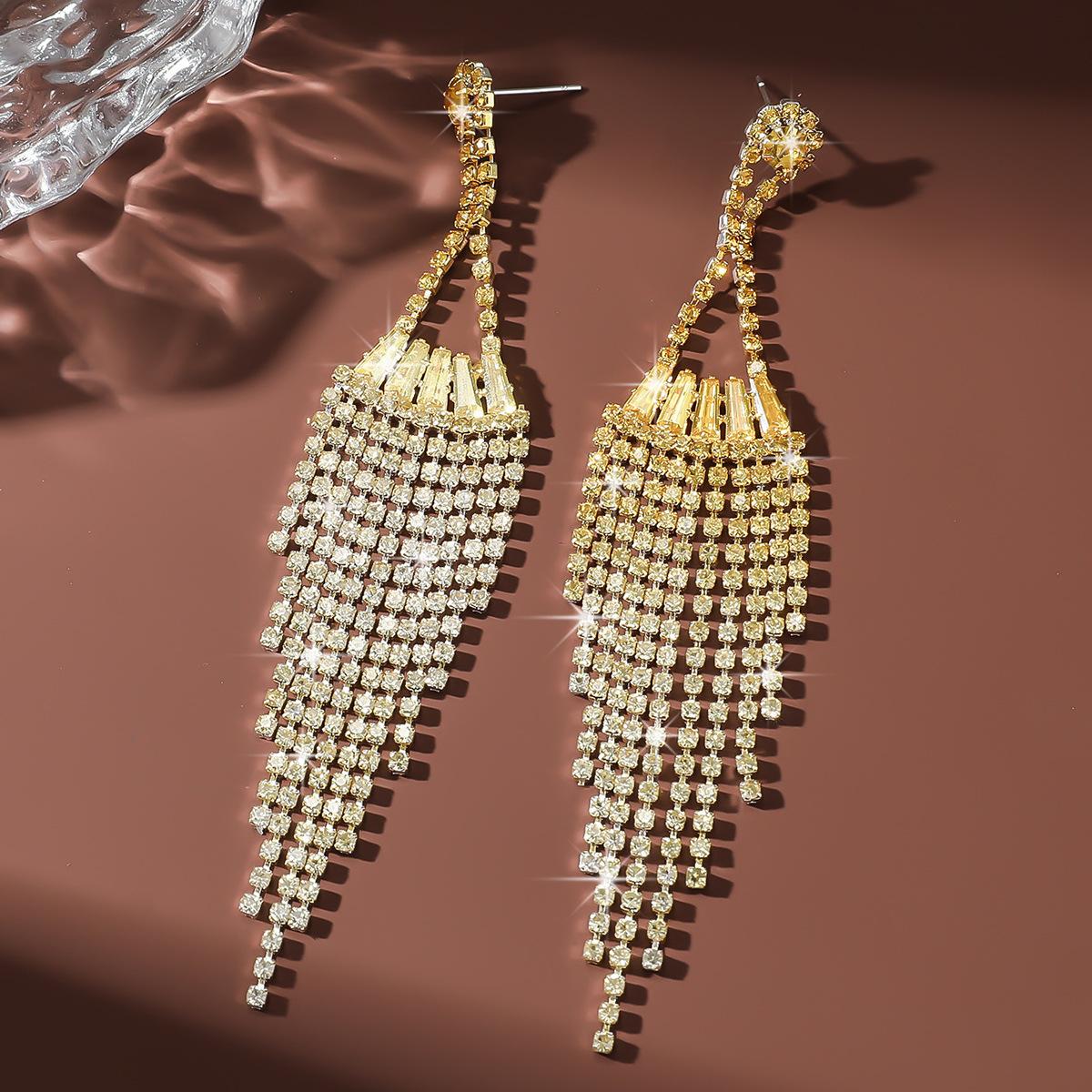 Серьги с кисточками, Высококлассное исполнение, Уникальные серьги, Женский нишевый дизайн, Преувеличенные серьги, Трендовые