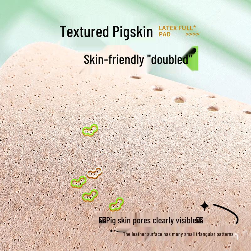 Premium Pigskin Insoles: Odor-Proof, Breathable, Sweat-Absorbing, Pain Relief, Shock-Absorbing for Men & Women
