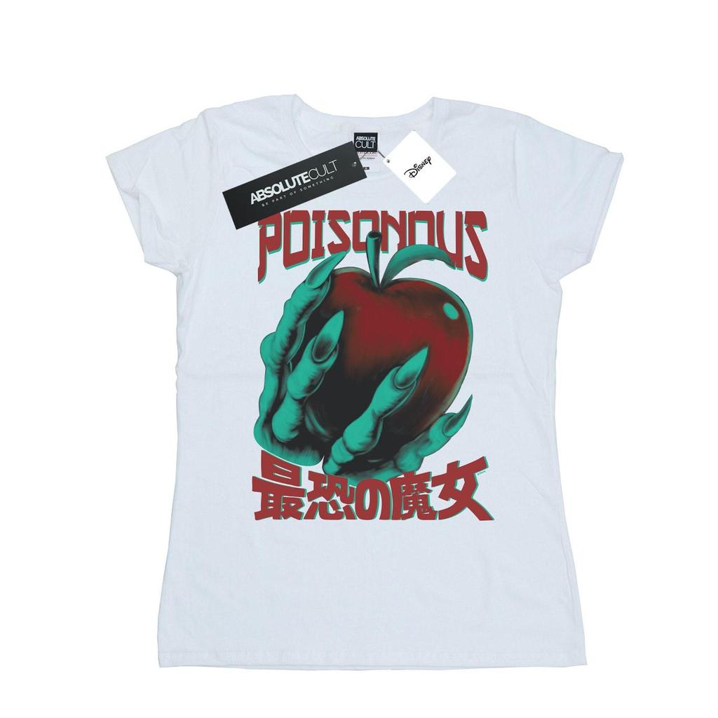 Disney Womens/Ladies Evil Queen Poisonous Cotton T-Shirt