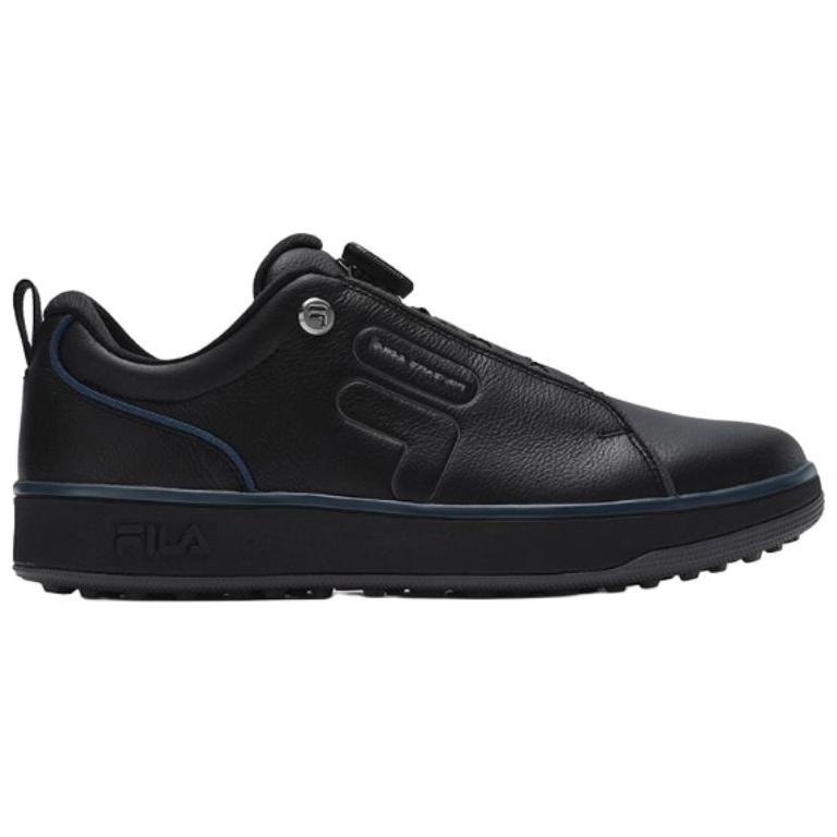 New FILA GF 1911 Trainer Low top Golf Shoes Men's Black A12M441705FBB