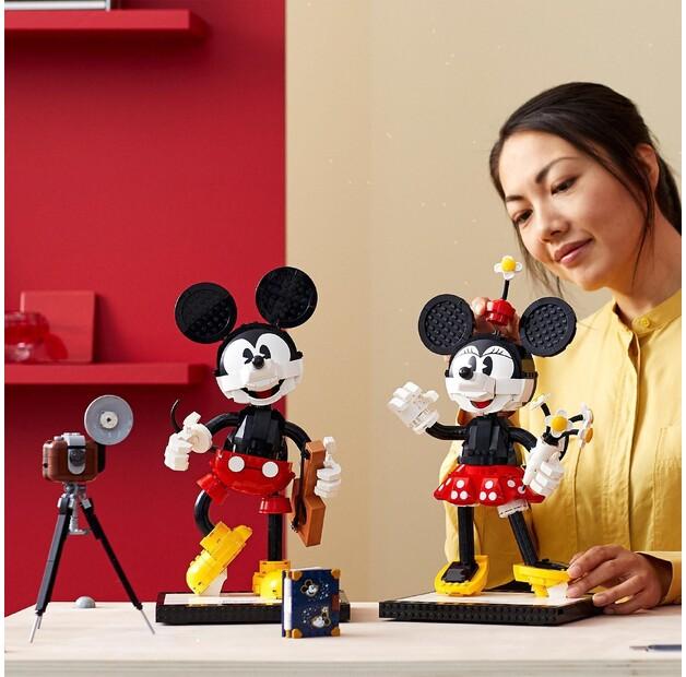 LEGO Disney 43179 Микки и Минни Маус построить