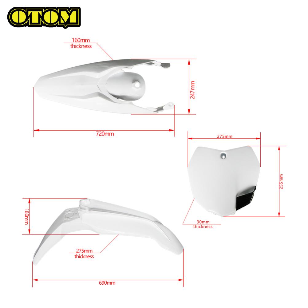 Motorcycle For KTM Full Plastic Kit Body Fairing Cover Fuel Tank Guard Side Panel Fender Number Plate Guard SX SXF XCF 2013-2016